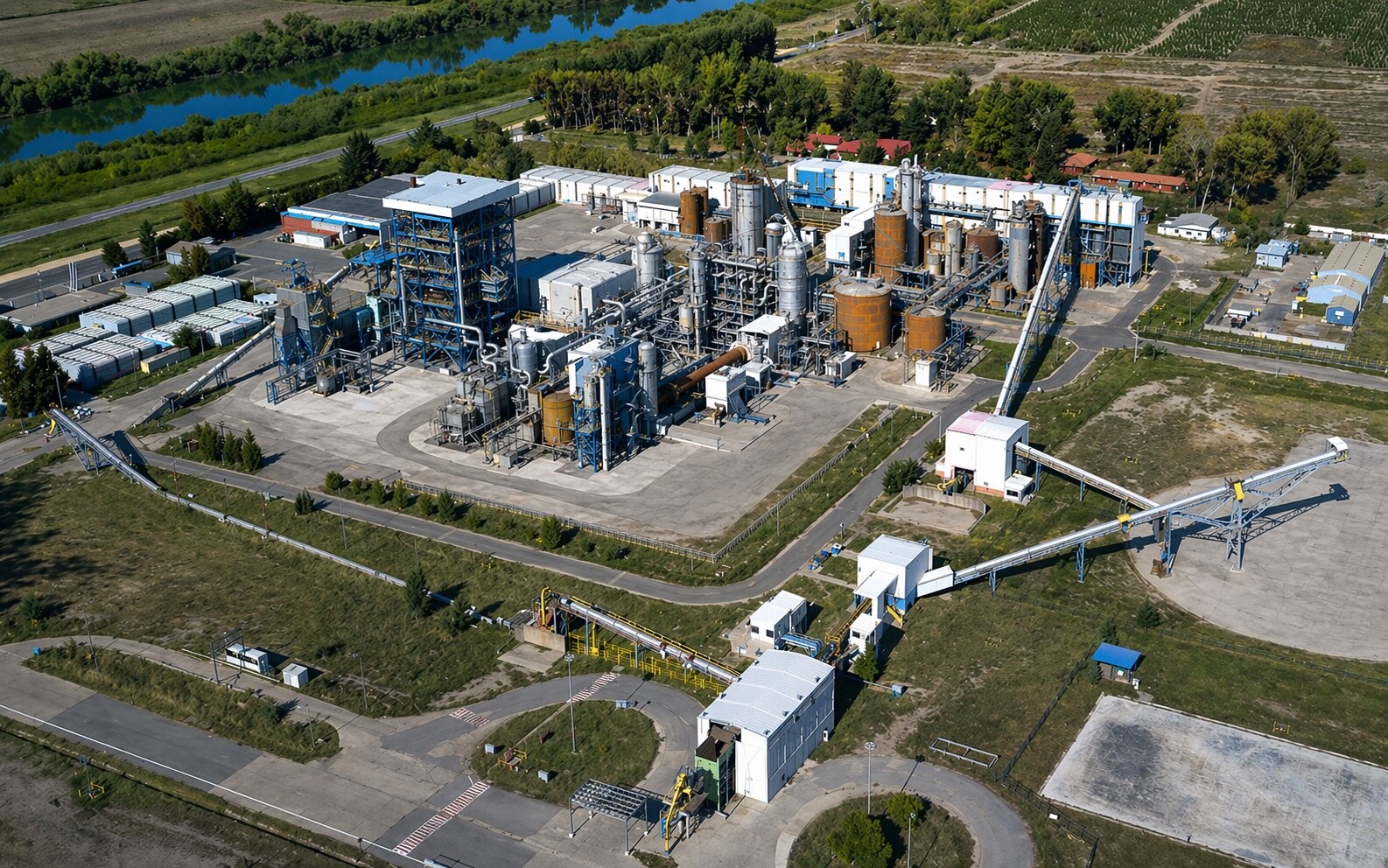 Vista aérea planta Licancel